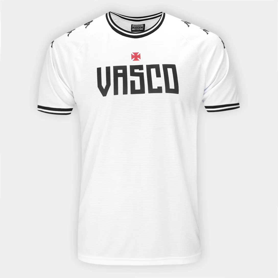 Camisa Vasco Kappa Torcedor Lettering – Masculina