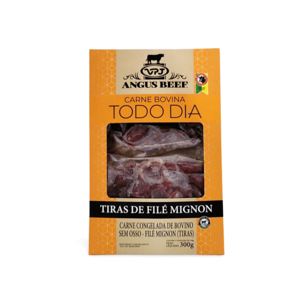 Tiras de Filé Mignon Todo Dia VPJ 300g