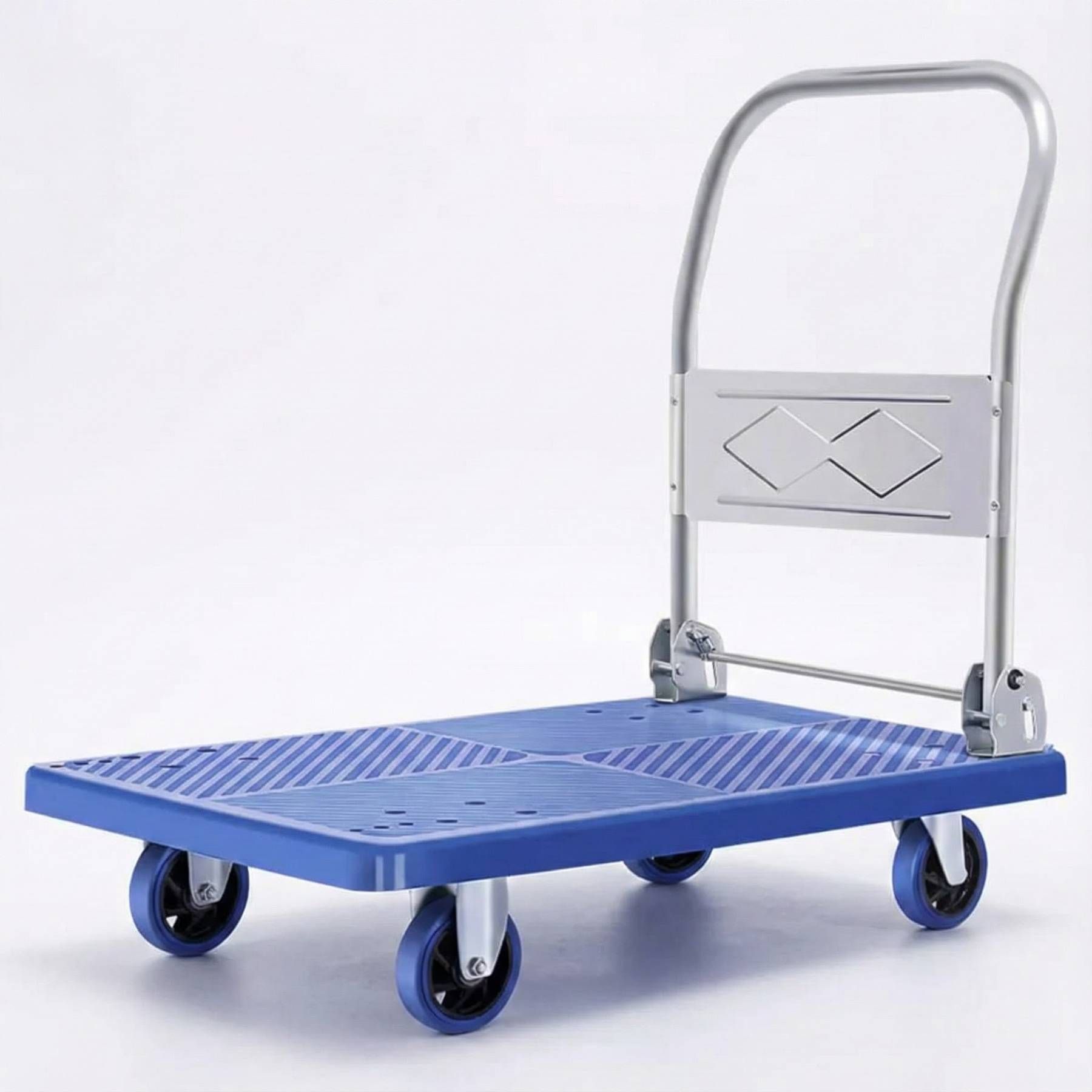 Carrinho De Carga Transporte Aba Dobrável Capacidade 300kg