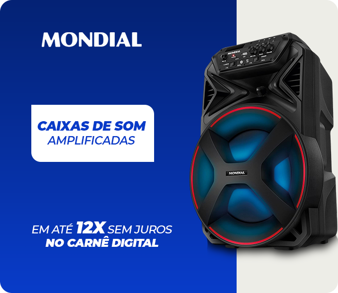 Banner Caixa de Som Mondial