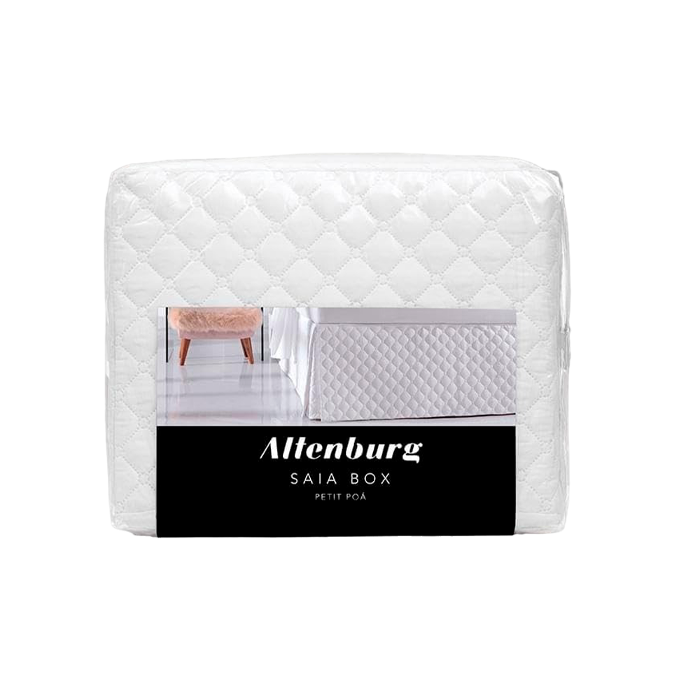 Saia Box Petit Poa Ultrawave Branco 138cmx188cmx35cm Altenburg
