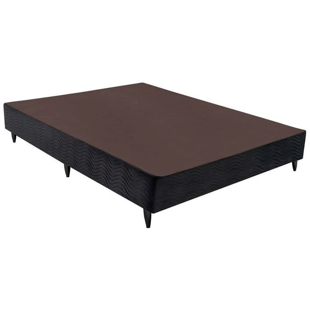 Base AMERICANA CAMURCA 138X30 PRETO ORTOBOM