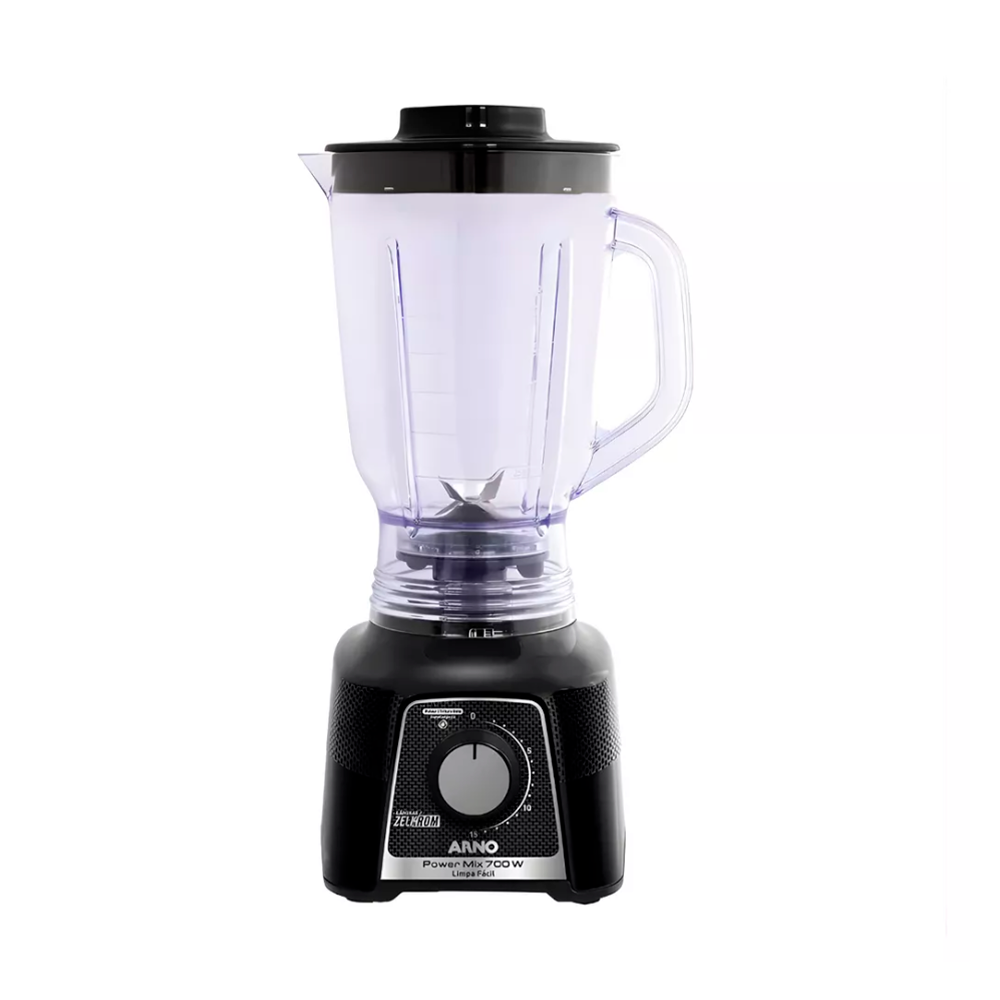 Liquidificador LQ33 15V Power Mix Limpa Fácil LN2968B2 700W Preto Arno