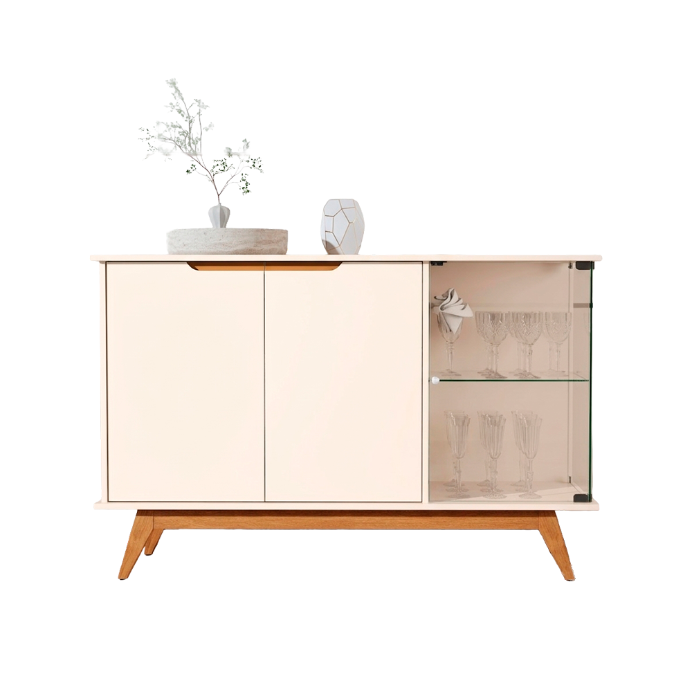 Buffet 3 Portas Tucumã Off White JB Bechara