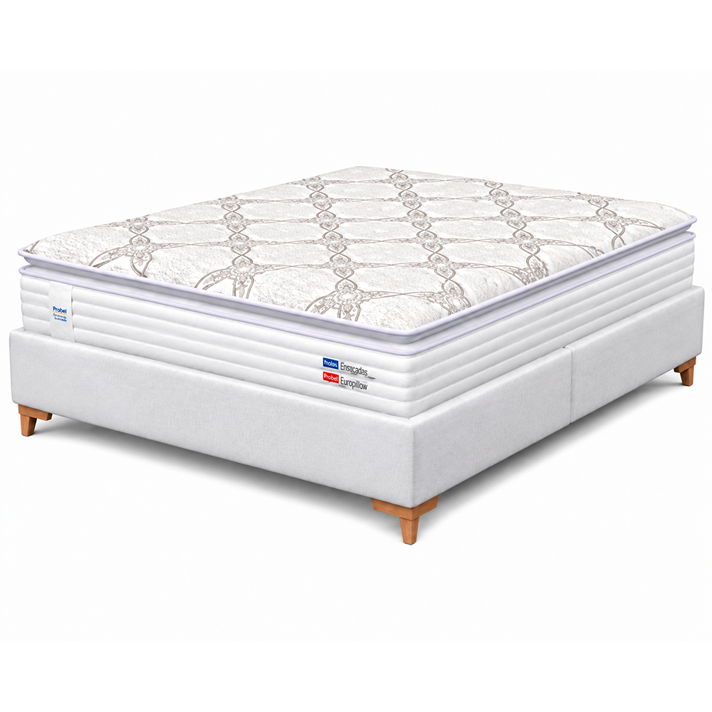 Conjunto Box King Fiore Comfort Luxo 193x72 Probel