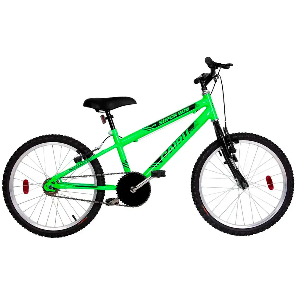 Bicicleta Aro 20 MTB Super Boy Verde Ciclo Cairu