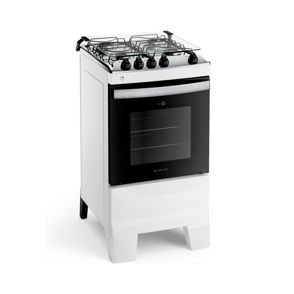 Fogão 4B Agile Up Branco Atlas