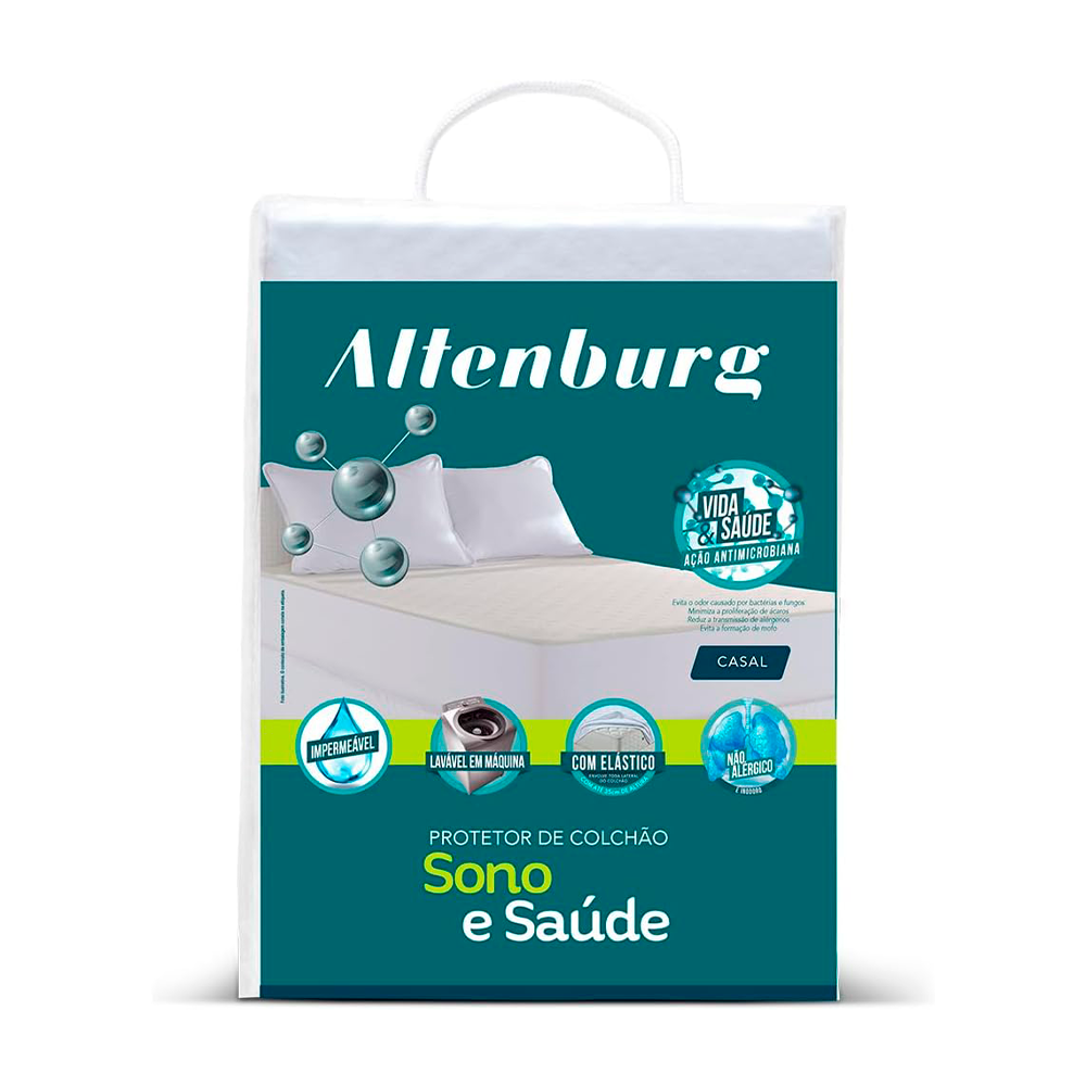 Protetor de Colchão Riviera Impermeavel Branco Altenburg