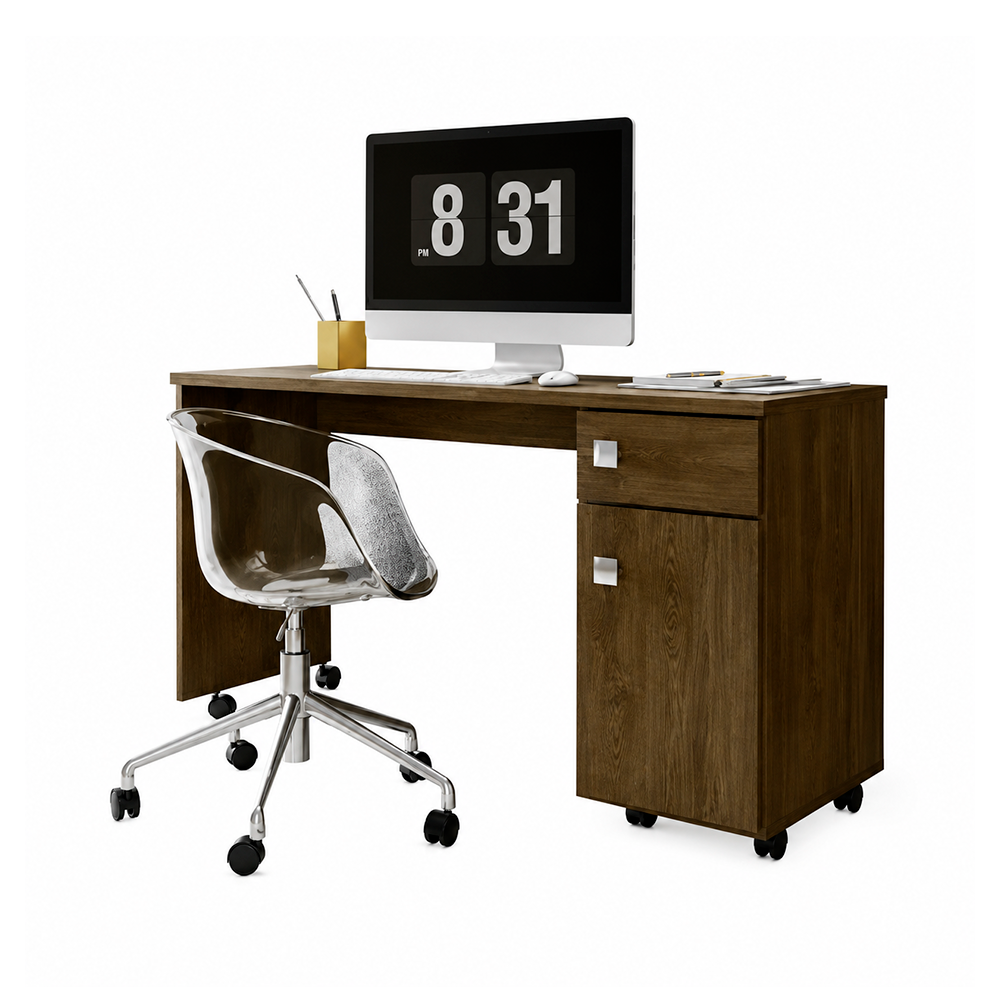 Mesa Computador Malta Canela Toque BP Lukaliam