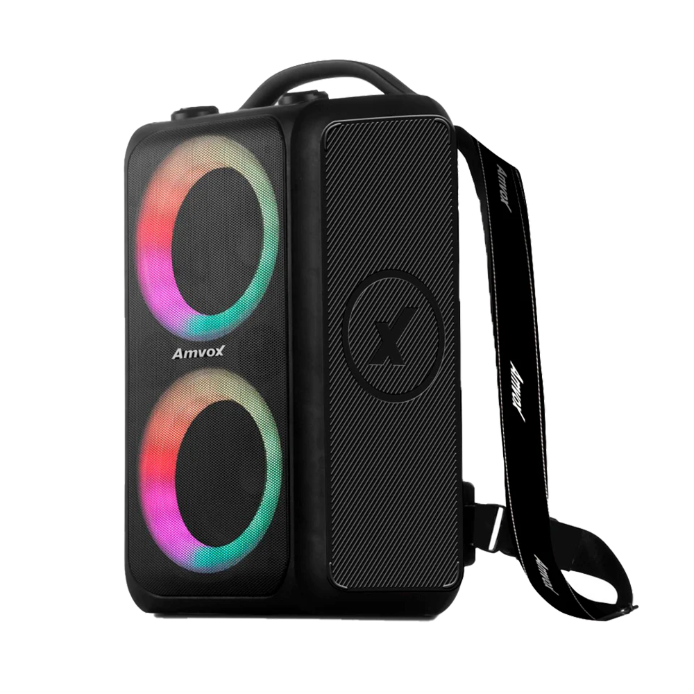 Caixa Amplificada ACA 600 Bagvox Black Amvox