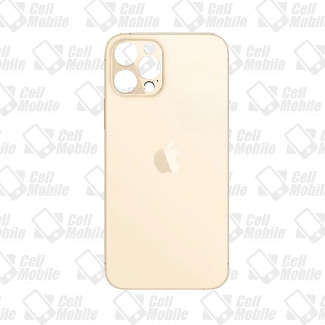 TAMPA IPHONE 12 PRO MAX DOURADO S\/ LENTE PREMIUM