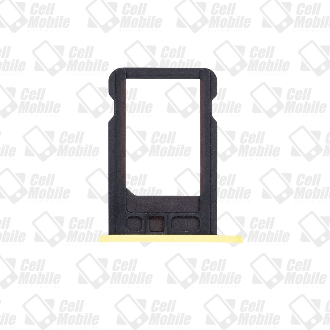 GAVETA CHIP IPHONE 5C AMARELO