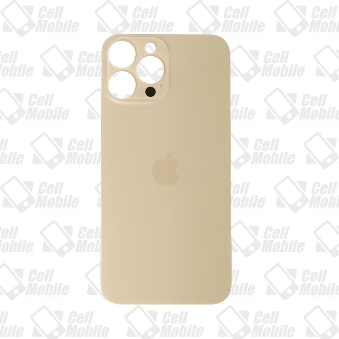 TAMPA IPHONE 13 PRO MAX DOURADO S\/ LENTE