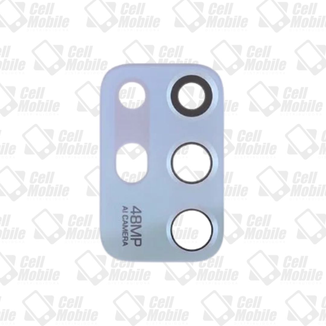 LENTE CAMERA MOTOROLA MOTO G10 G30 AZUL CLARO
