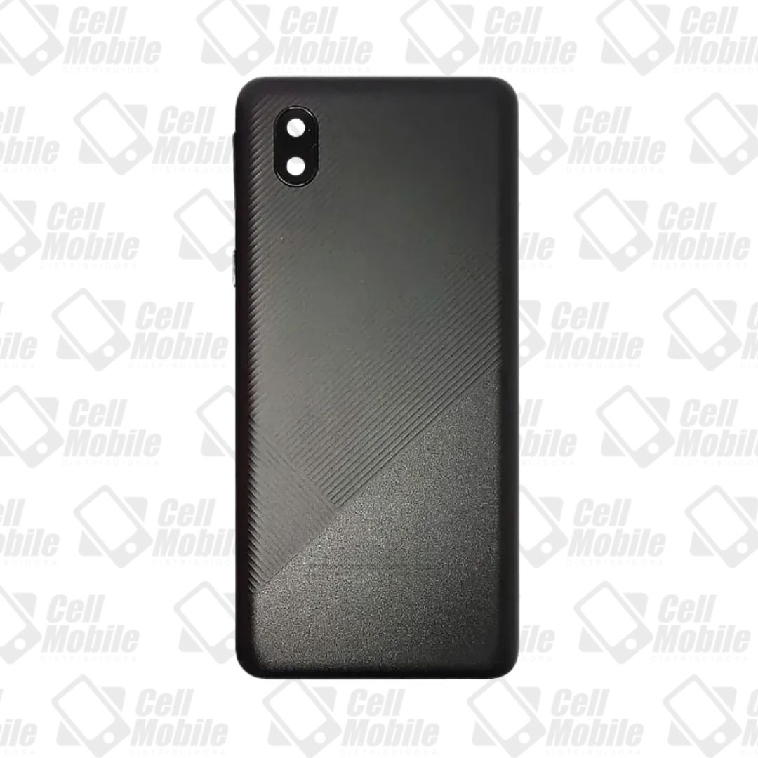 TAMPA SAMSUNG A01 CORE PRETO COM LENTE