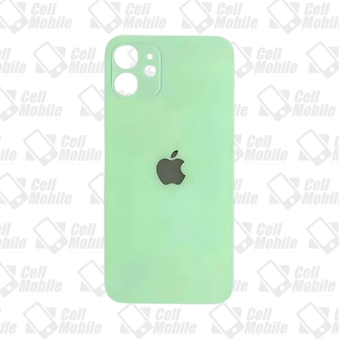 TAMPA IPHONE 12 VERDE S\/ LENTE PREMIUM