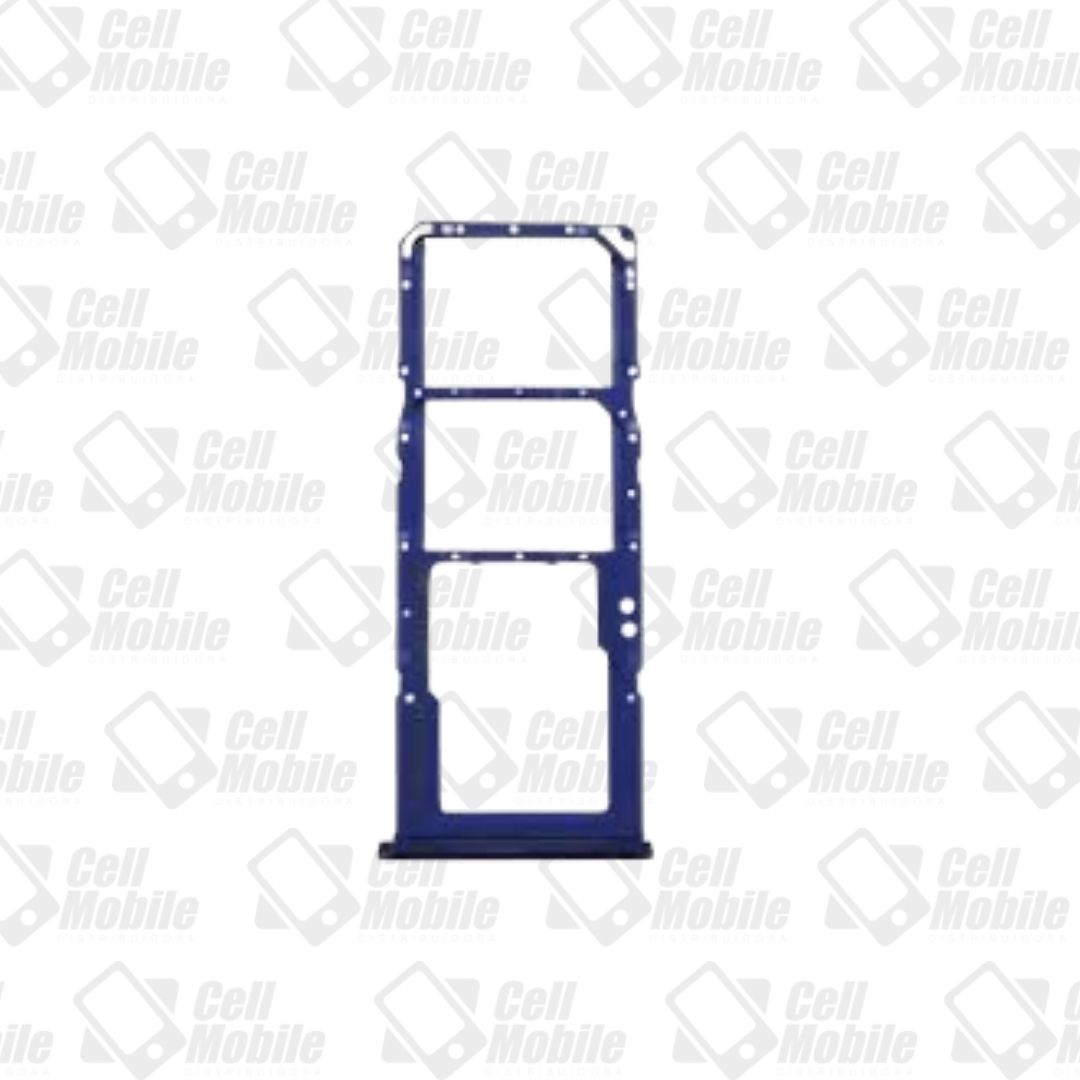GAVETA CHIP SAMSUNG M10 M20 M21 M30 A10 A20 A30 A50 A70 AZUL