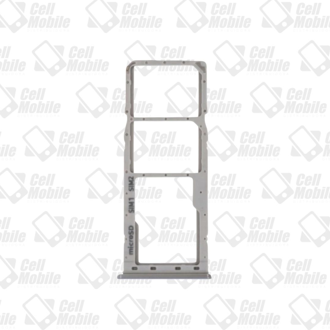 GAVETA CHIP SAMSUNG M10 M20 M21 M30 A10 A20 A30 A50 A70 PRATA
