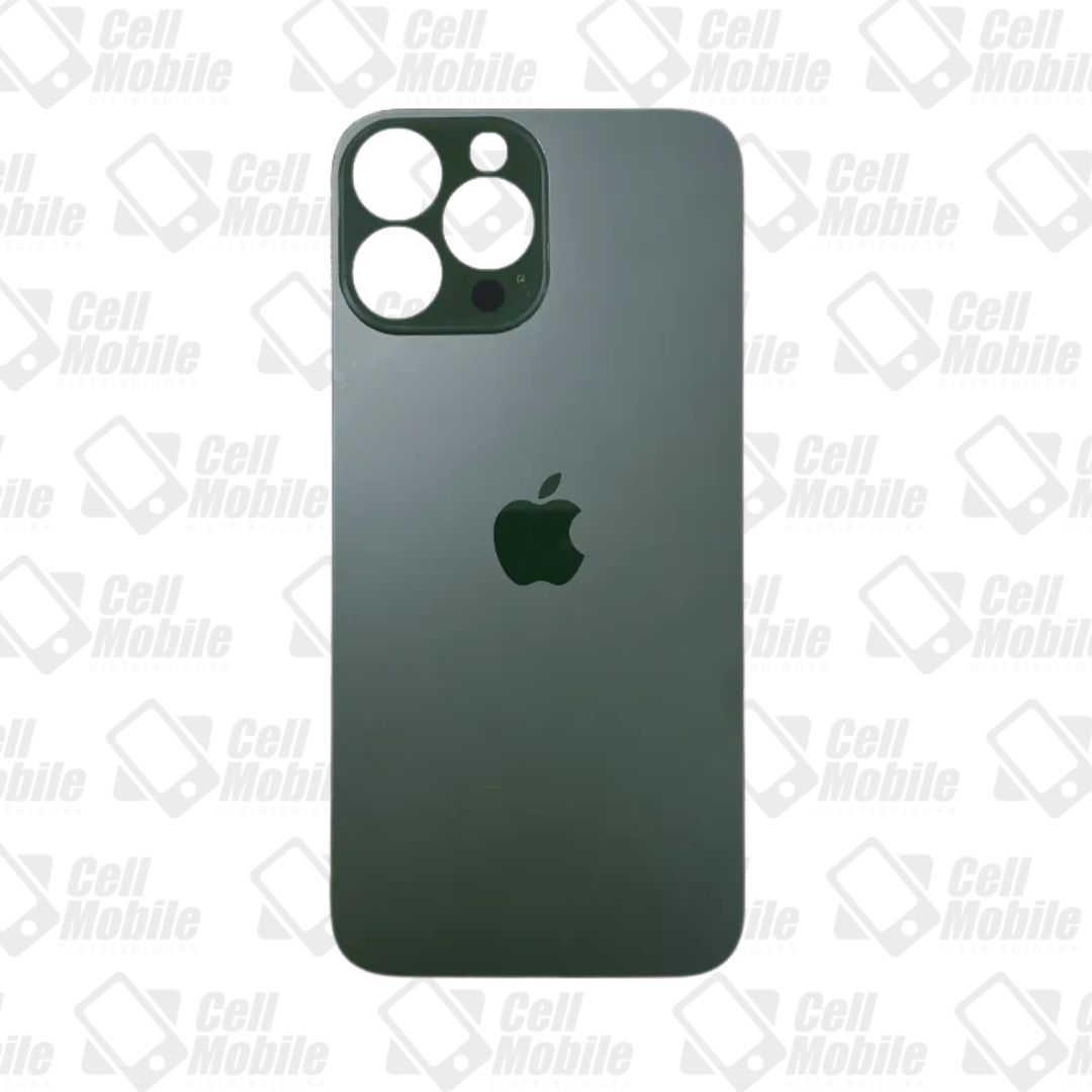 TAMPA IPHONE 13 PRO MAX VERDE MEIA NOITE S\/ LENTE PREMIUM