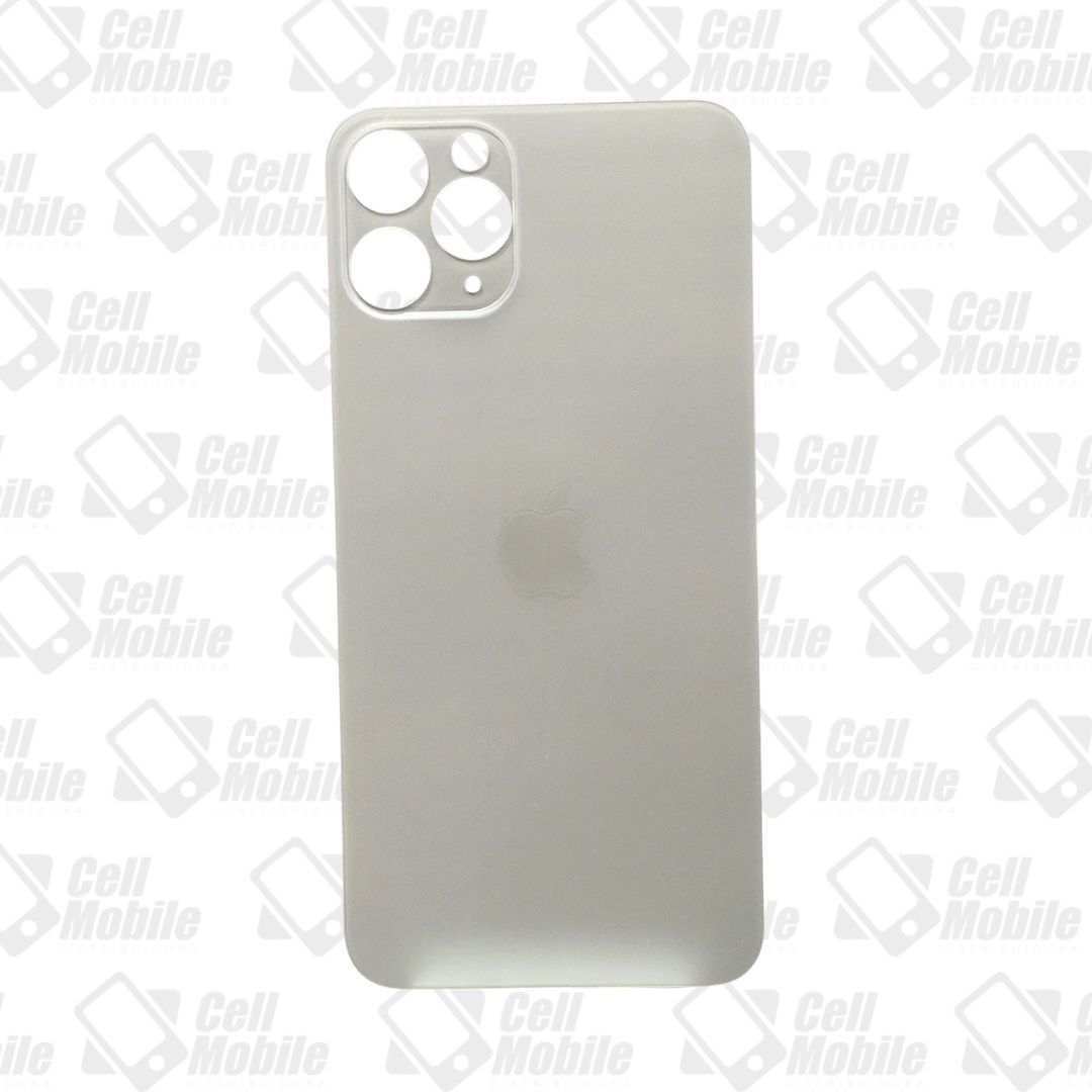 TAMPA IPHONE 11 PRO PRATEADO S\/ LENTE