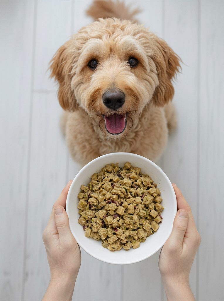 Lombo com Abacaxi e Hortelã - Adulto (1 porção)