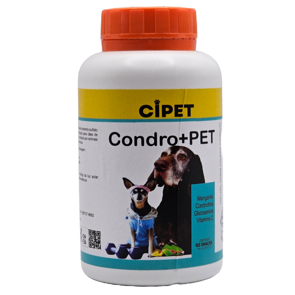 CIPET - CONDRO + PET - 60 SNACKS
