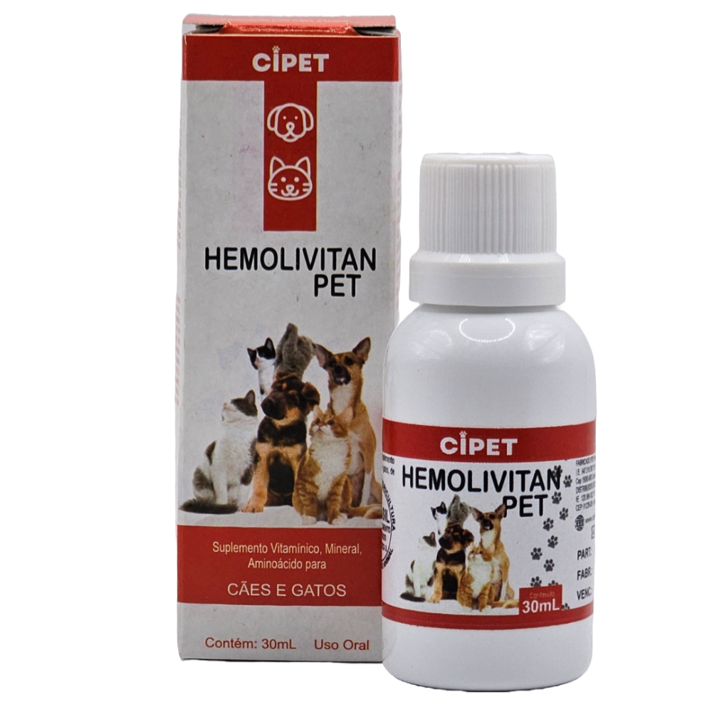 CIPET - HEMOLIVITAN PET 30ML