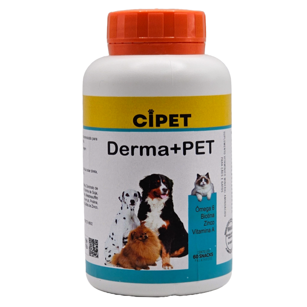 CIPET - DERMA + PET - 60 SNACKS