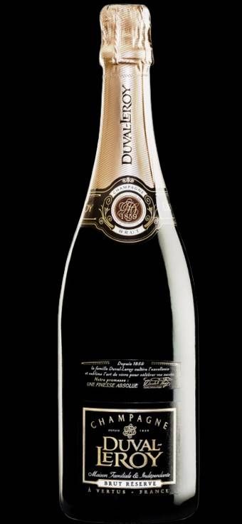 V FR DUVAL LEROY, CHAMPAGNE BRUT RESERVE NV MEIA-GARRAFA