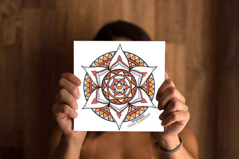 Mandala Chakra Swadhisthana Impresso