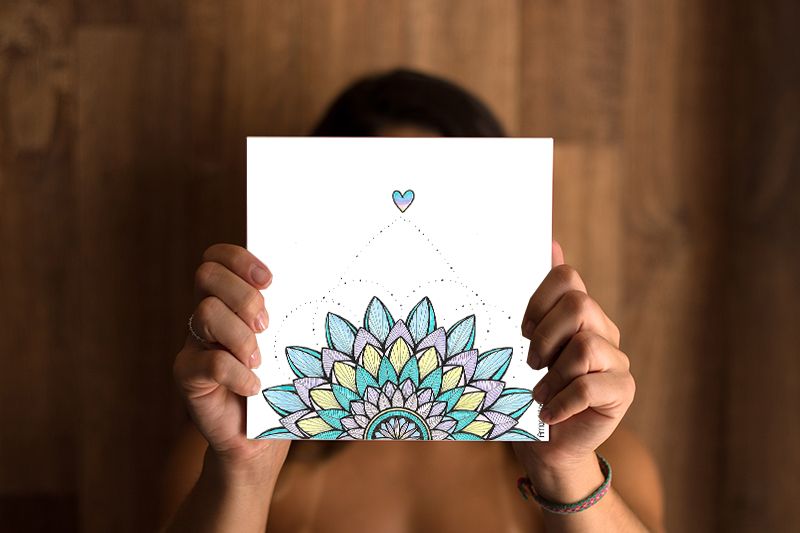 Mandala Serenidade Impresso 