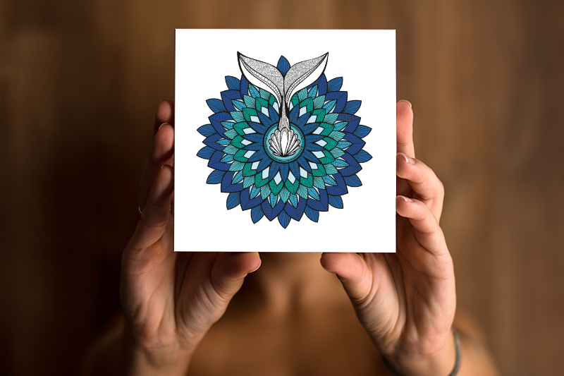Mandala Moana Impresso 