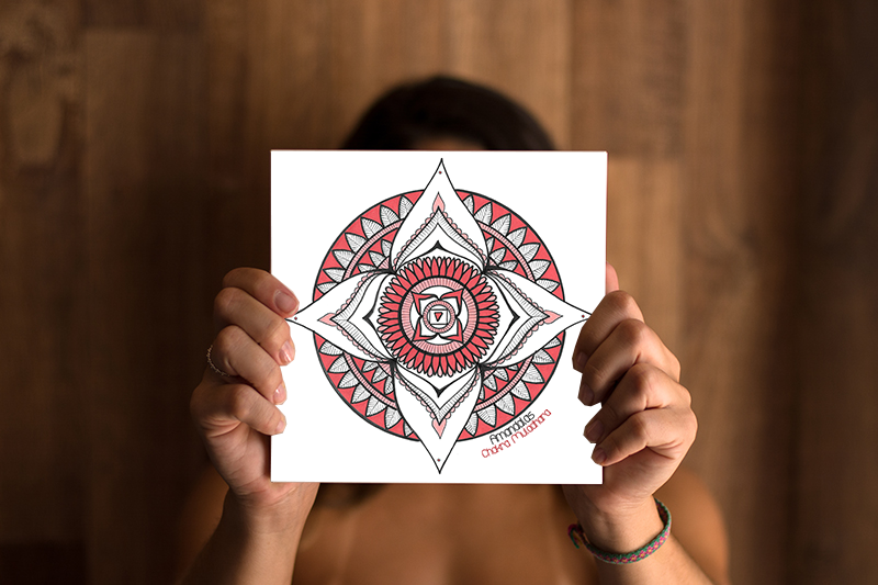 Mandala Chakra Muladhara Impresso 