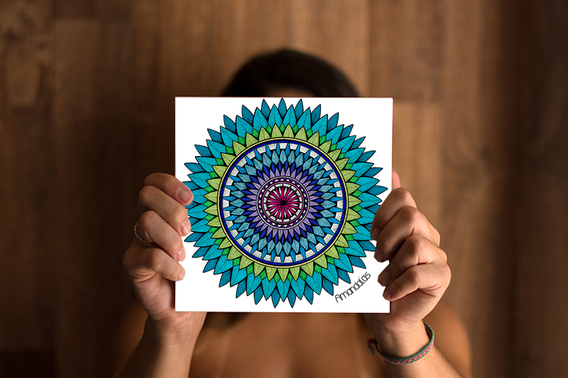 Mandala Equilíbrio Impresso 
