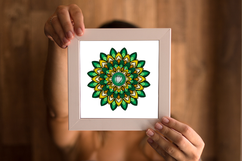 Mandala Signo de Virgem
