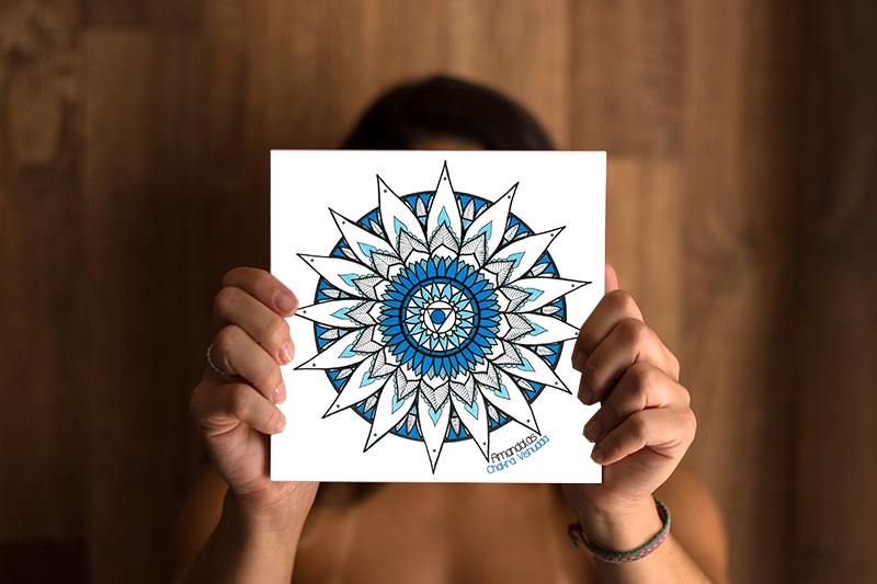 Mandala Chakra Vishudda Impresso 