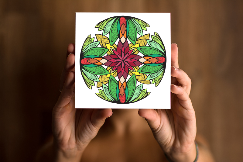 Mandala Amazônia Impresso 