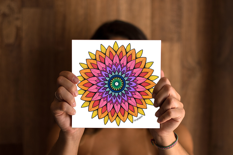 Mandala Energia Impresso 