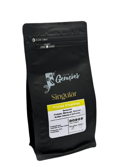 Café Gerações - Singular - Frutas Amarelas - 250g - Em Grãos