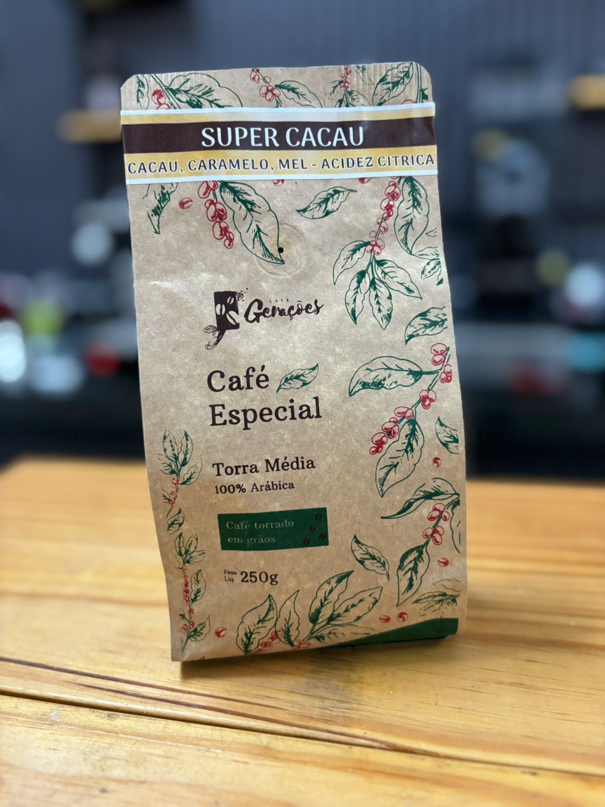 Super Cacau - Em Grãos - 250g