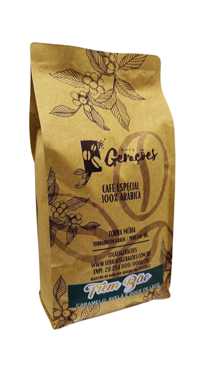 Cafezão Especial TREM BÃO- 1 Quilo - em Grãos