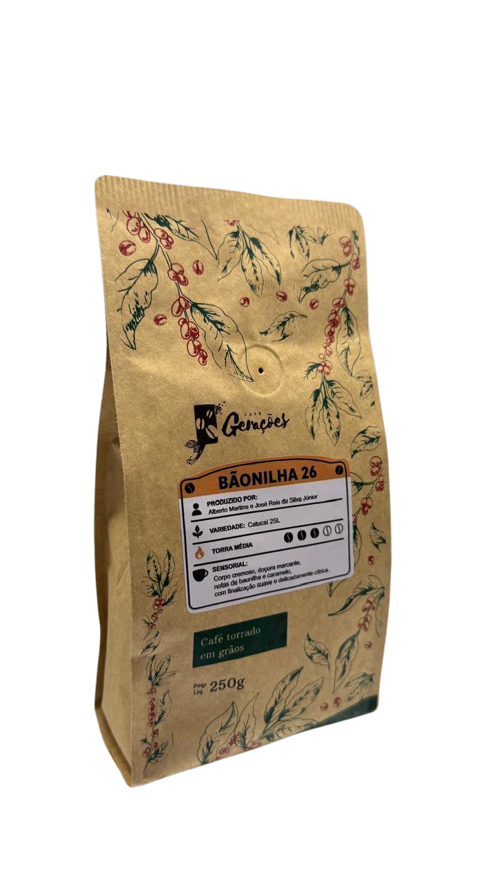 Café Especial BÃONILHA 26 - Grãos - 250G