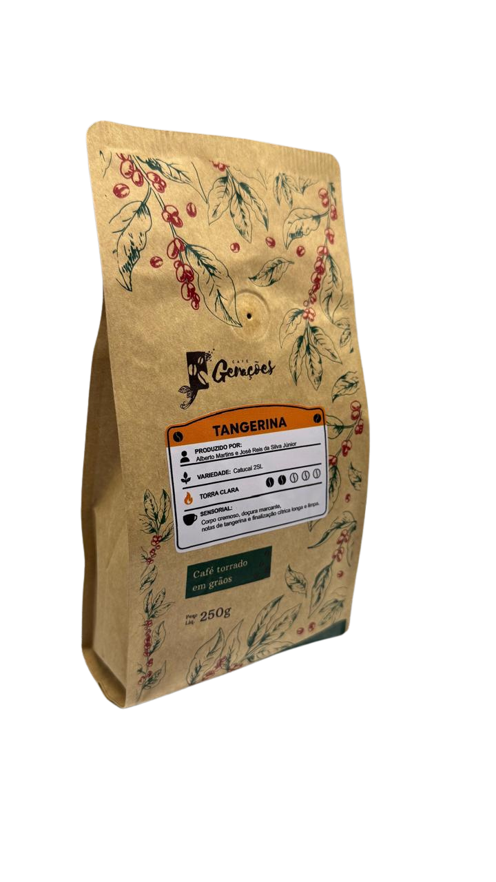 Café Especial TANGERINA - Grãos - 250G