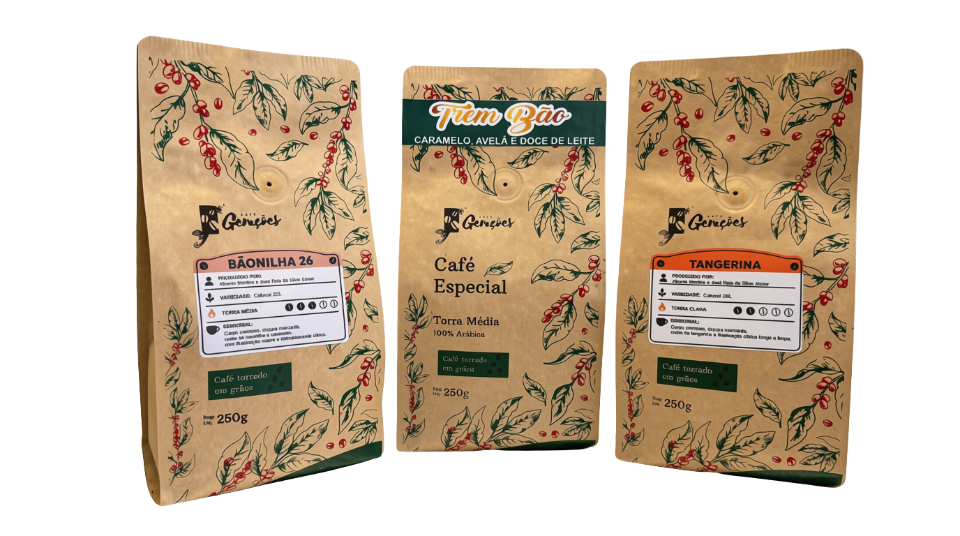 Kit Degustação 250g em grãos