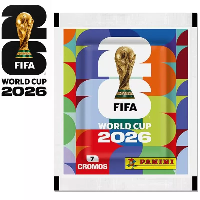 Figurinhas Copa Do Mundo 2026 (1 envelope com 7 unidades)