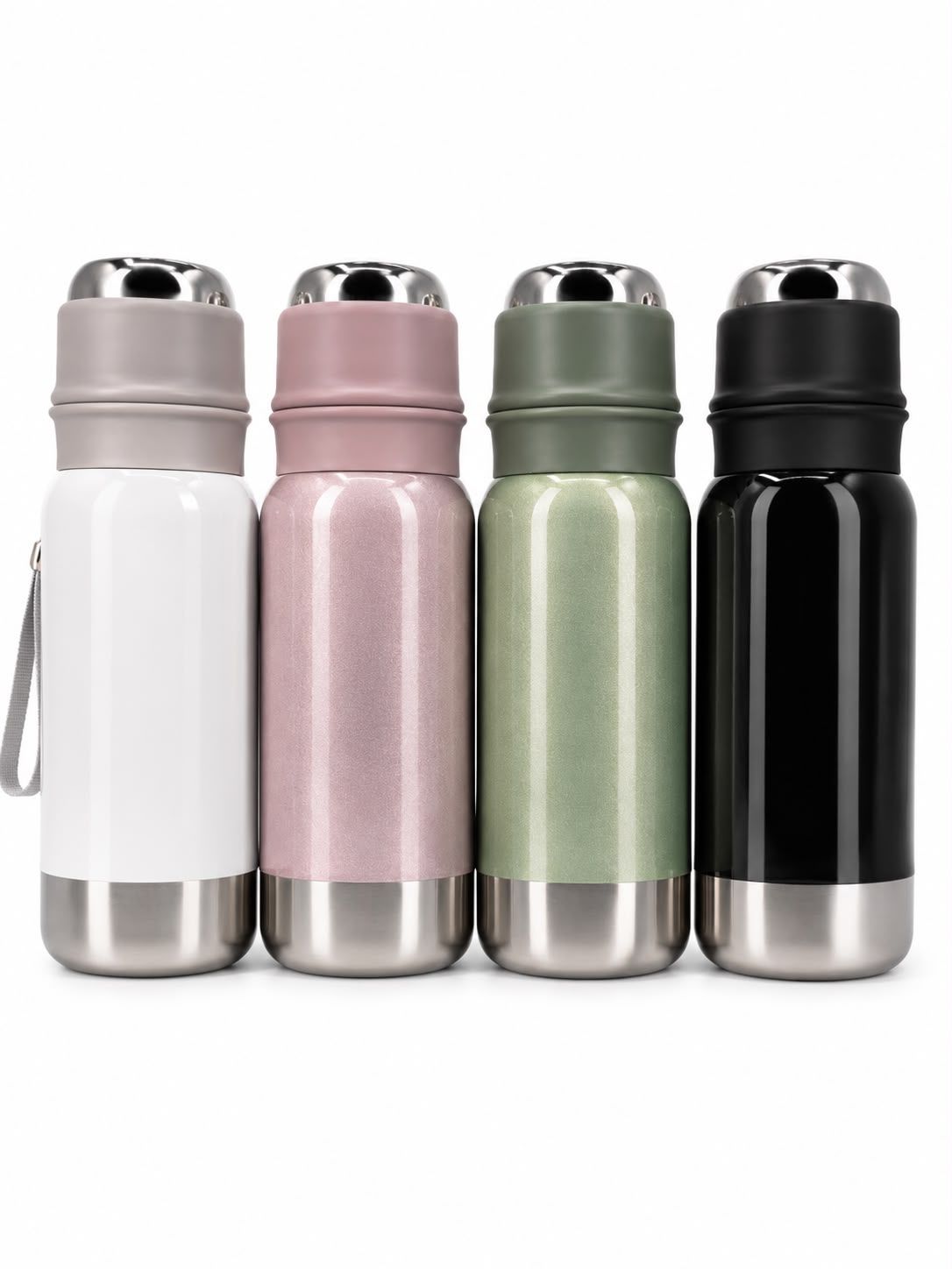 Garrafa Térmica Inox 500ml Parede Dupla a Vácuo com Tampa Rosqueável – Mantém Bebidas Quentes e Geladas