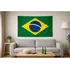 Bandeira Brasil País 90x60 Futebol Copa Jogo Torcedor Fiel
