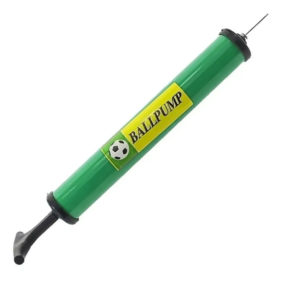 Bomba De Ar Manual Ballpump Push And Pull Para Bolas e Infláveis Verde