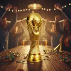 Corneta Taça Copa Do Mundo Brasil Dourada Torcida Som Alto