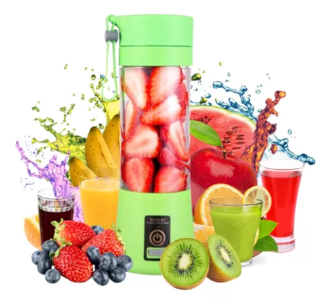 Mini Liquidificador Portátil Shake Cup Suco + Cabo Usb